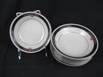 (6) Noritake Etienne 7260 Fruit Dessert (sauce) Bowls 5/8". Fixed Price $49.99.