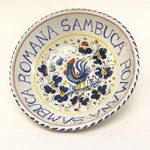 Deruta Italian Pottery Rooster Serving Pasta Bowl Hand Painted Majolica. Fixed Price $52.49.