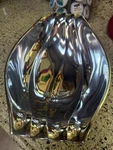 Nambe Bowl MT0738 2014. Fixed Price $18.00.