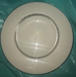 Lenox Majesty Soup Bowl Fine Bone China F529 Off White Silver Accents. Fixed Price $10.99.
