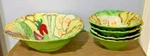 Vintage Set Temp-tations Figural Vegetable Bowls 1.75 Qt. And 16 Oz. 791074. Fixed Price $54.95.