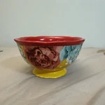 Pioneer Woman Yellow Blossom Jubilee 6" Cereal Salad Soup Footed Bowl. Fixed Price $18.00.