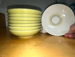 Set Of 8 Fruit Dessert Sauce Condiment Bowl Circles And Dots By Rachael Ray. Fixed Price $13.95.