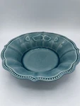 Pioneer Woman Paige Turquoise Blue Soup Cereal Bowls 8.5" - 2 Cottagecore. Fixed Price $15.00.