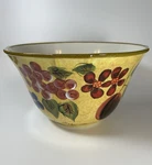 Raymond Waites Certified International Mixing Serving Bowl Tuscan Fruit 10 Vg. Fixed Price $29.87.