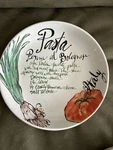 Rosanna Pasta Italiana Bowl White, 8.25" Penne Bolognese Euc. Fixed Price $22.99.