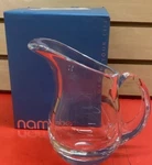 Nambe Clear Glass Small Moderne Pitcher MT0956 New In Box. Fixed Price $49.00.