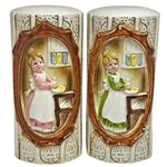 1970S Vintage Sears Pioneer Woman / Mother Kitchen Salt Pepper Shakers Japan. Fixed Price $26.00.