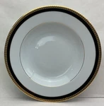 Haviland Symphonie Symphony Gold Black Soup Bowl Nwt 9.25" Rare. Fixed Price $38.00.