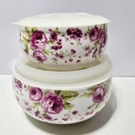 Gracie China Pink Rose Floral Porcelain Bowls Set Of 2 Cottage Tea Party. Fixed Price $22.99.