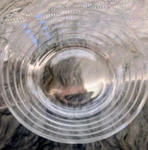 Libbey Dtm Mexico Rib 8 4 Clear Glass Bowl Set Thin Stackable Minimal Modernist. Fixed Price $54.98.