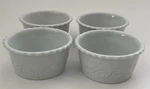 Revol France Mini Dipping White Porcelain Sauce Bowls Set Of 4. Fixed Price $42.50.
