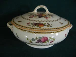 Copeland Spode Rockingham Y5194 Round Handled Covered Serving Bowl With Lid. Fixed Price $89.95.