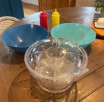 Prodyne Cold Bowl On Ice Acrylic 11 X9 Serving Vented Chamber Bundle. Fixed Price $25.00.