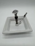 Mud Pie Hors D'oeuvres Plate Set Great Entertaining Dish With Spoon. Fixed Price $11.54.