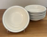 Chantilly Hearthside Fleur Lune 7" Cereal Soup Bowls Stoneware - Set Of 9 Nos. Fixed Price $79.99.