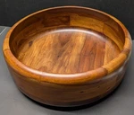 Crate And Barrel 186-406 Large Wooden Dutch Bowl 15" X. Fixed Price $49.99.