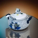 Large Tureen Hand Made By Ceramica San Miguel Swan Floral Ladle Lid. Fixed Price $15.05.