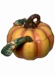 Lillian Vernon Pumpkin Soup Tureen With Ladle. Fixed Price $59.95.