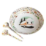 Camp Casual CC003 Bowl & Servers Set. Fixed Price $38.86.
