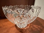 Fifth Avenue Lead Brilliantly Cut Crystal 9 1/4" Wellington Bowl Heavy. Fixed Price $34.99.