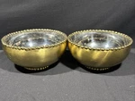 Michael Aram Molten Gold Small Bowl 6.5" Lot Of 2. Fixed Price $199.99.