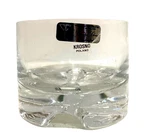 Krosno Poland Crystal Art Glass Bubble Bowl Modernist Clear Centerpiece Decor. Fixed Price $40.50.