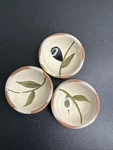Bella Cucina Olive Branch Ceramic Mini Bowls For Dipping 2 Lot Of 3. Fixed Price $20.00.