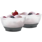 Host Ice Cream 2-PIECE Freeze Cooling Bowl Set (gray). Fixed Price $20.49.