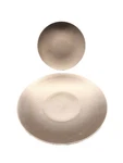 Furio Home Thailand Matte Dark Brown Salad Plate & Dinner Set Of 2. Fixed Price $27.99.
