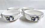 Euc Villeroy & Boch Cottage Country Collection Cream Soup 4.75" Set. Fixed Price $179.99.