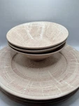 Anthropologie Bristlecone Dinner Plates & Bowls HP23 Knot Tree Ring 10 3/4 -6PC. Fixed Price $48.00.