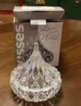 Hersheys Kiss Candy Dish W/lid Shannon Godinger Crystal By 5.5 Inches New. Fixed Price $15.99.
