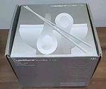Crate & Barrel Noodle 2 Go Ramen Bowls Set New 6 Pc Spoons Sticks. Fixed Price $39.00.