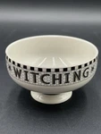 Anthropologie Bistro Tile Nut Bowl Black Cat Witching Hour Halloween Edition New. Fixed Price $24.99.