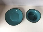 Southern Living At Home Willow House Tuscan Tidbits Bowl & Saucer Robins Egg. Fixed Price $9.80.
