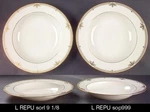 Lenox Republic Rimmed Soup Bowl 2646396. Fixed Price $64.95.