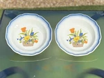 Set Of 2 Mikasa Country Club Garden Treasures CA508 Soup Cereal Bowl 8.5 ' Japan. Fixed Price $14.99.