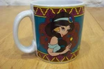 Walt Disney Aladdin Characters Drinking Mug. Fixed Price $15.00.