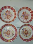Strawberry Shortcake Melamine 7" Bowl Set Of 4. Fixed Price $30.00.