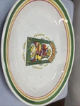 Vintage Himark HIM11 Portofino 15" Oval Pasta Serving Platter Bowl Made Italy. Fixed Price $26.69.