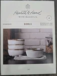 Hearth Hand With Magnolia Stoneware Cereal Bowls, 4-PIECE Set. Fixed Price $34.99.