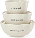 Kate Spade New York Serveware, What Treat Stacking Bowl Set Of 3, Porcelain Ma. Fixed Price $57.99.
