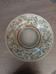 Crate & Barrel Emilia 14" Round Serving Pasta Bowl Italian Pottery Italy. Fixed Price $35.00.