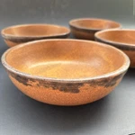 Mccoy Pottery Salad Bowls 6" Canyon Mesa Brown 1413 Cereal Soup Dish Vtg Usa. Fixed Price $49.99.