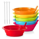 Plaskidy Kids Cereal With Straws - Set Of 6 Plastic For. Fixed Price $23.00.
