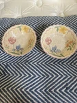 2 Sango Trade Winds Coupe Cereal Bowls Vintage Floral Dining Dishes Korea. Fixed Price $18.00.
