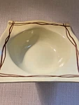 Studio Nova Mystic Cove Yellow Soup Bowl HA102 Discontinued 8". Fixed Price $12.00.