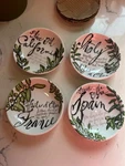 Rosanna Inc. Seattle Wa Olive Oil Dipping Bowls 4" Set Of Original Box. Fixed Price $29.00.