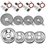 Silver Burner Drip Pans WB31T10010/11, Terminal Block For G-e Hotpoint Kenmore. Fixed Price $59.98.